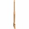 Ekena Millwork Saratoga Timber Gable Bracket, Western Red Cedar, 72"W x 42"H x 1 1/2"D x 5 1/2"F, 14/12 Pitch GBW072X42X0206SAR00SWR - alternate 4